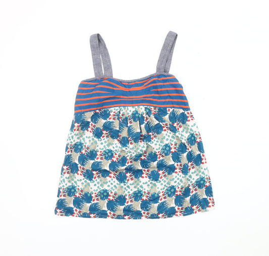 Fat Face Women's Multicoloured Cotton Camisole Tank - Size 10