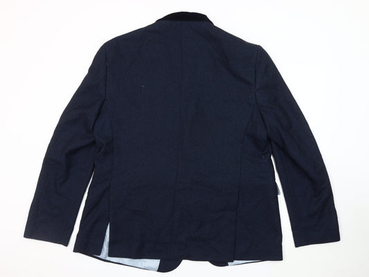 Marks and Spencer Blue Men's Blazer 46 Long