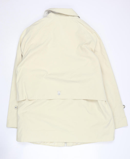 Canda Women's Beige Overcoat Size 18 Casual