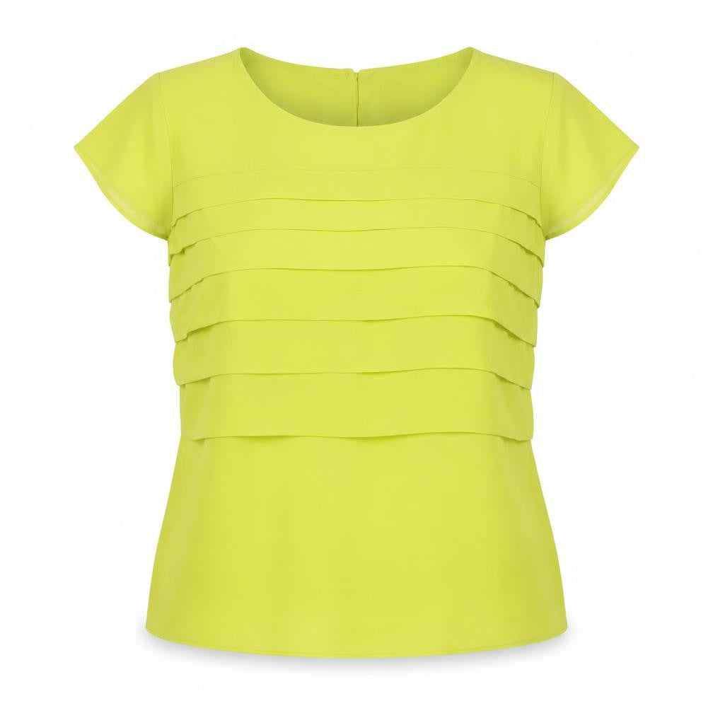 Marks and Spencer Women Yellow Blouse Size 16
