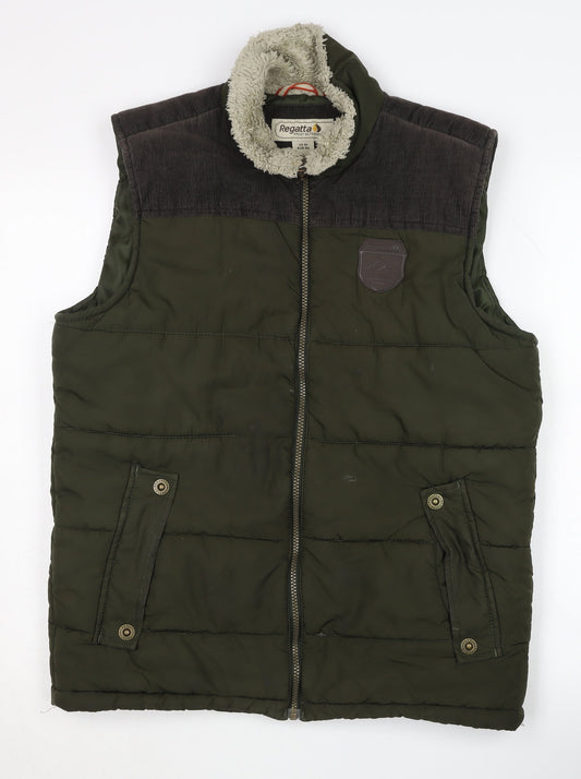 Regatta Men’s Green Puffer Waistcoat M