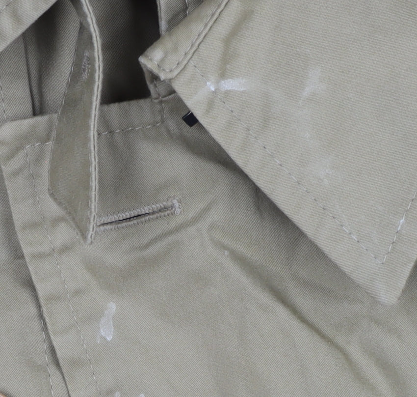 Boss Men's Beige Trench Coat - Size 42R