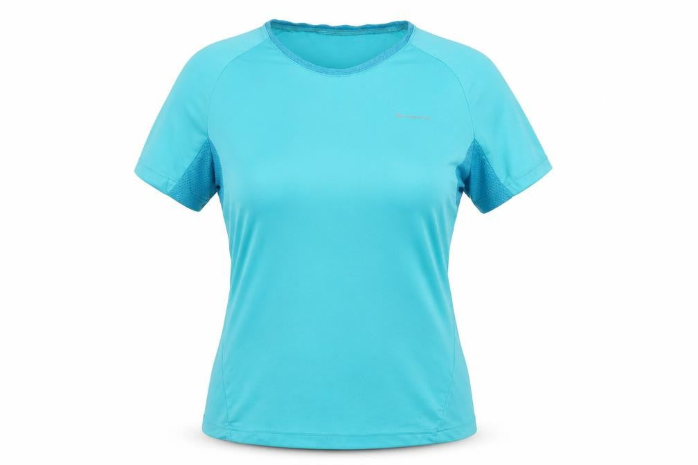 Decathlon Women's Blue Athletic T-Shirt Size L