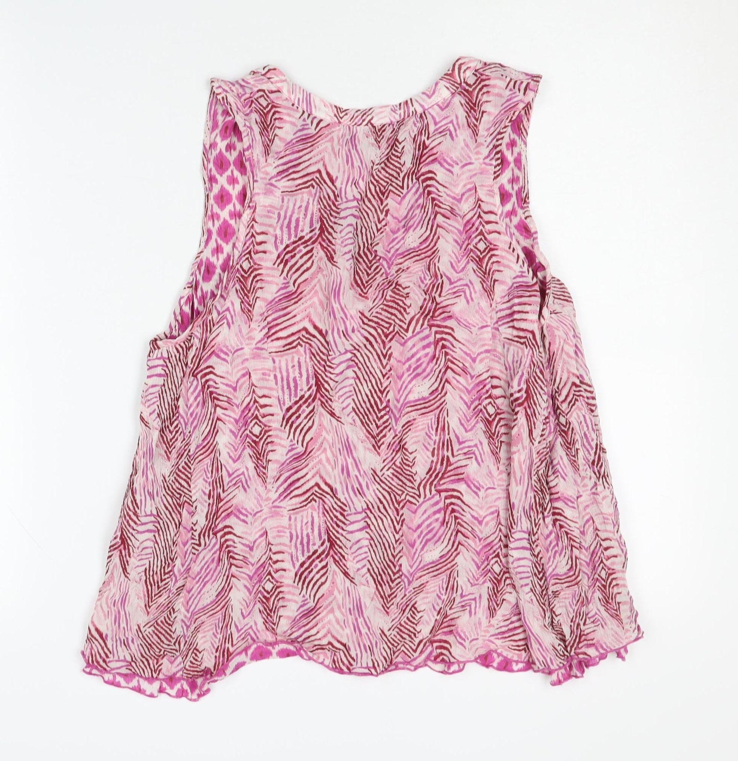 Scotch & Soda Women's Pink Geometric Blouse