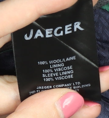 Jaeger Men's Regular Fit Grey Blazer Size 44R