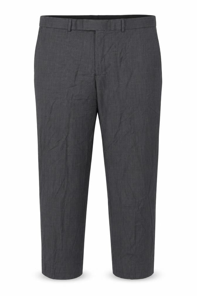 Jaeger Men's Grey Dress Pants, Size 38R, Regular Fit