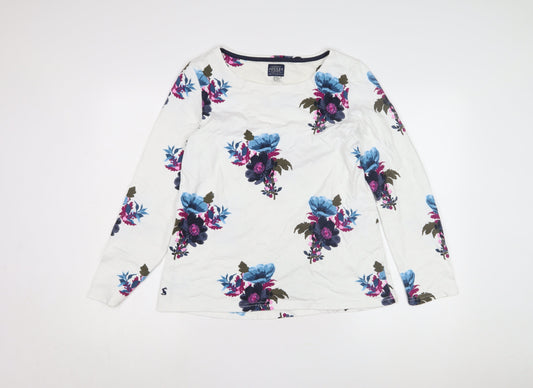 Joules Women's Multicoloured Floral Top Size 14