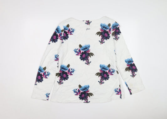 Joules Women's Multicoloured Floral Top Size 14