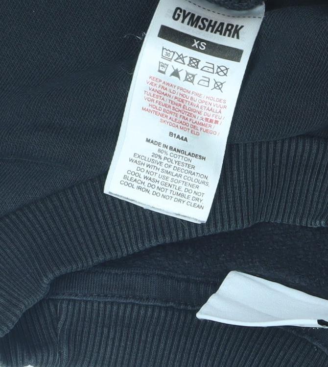 Gymshark Men's Black XS Pullover Sweatshirt