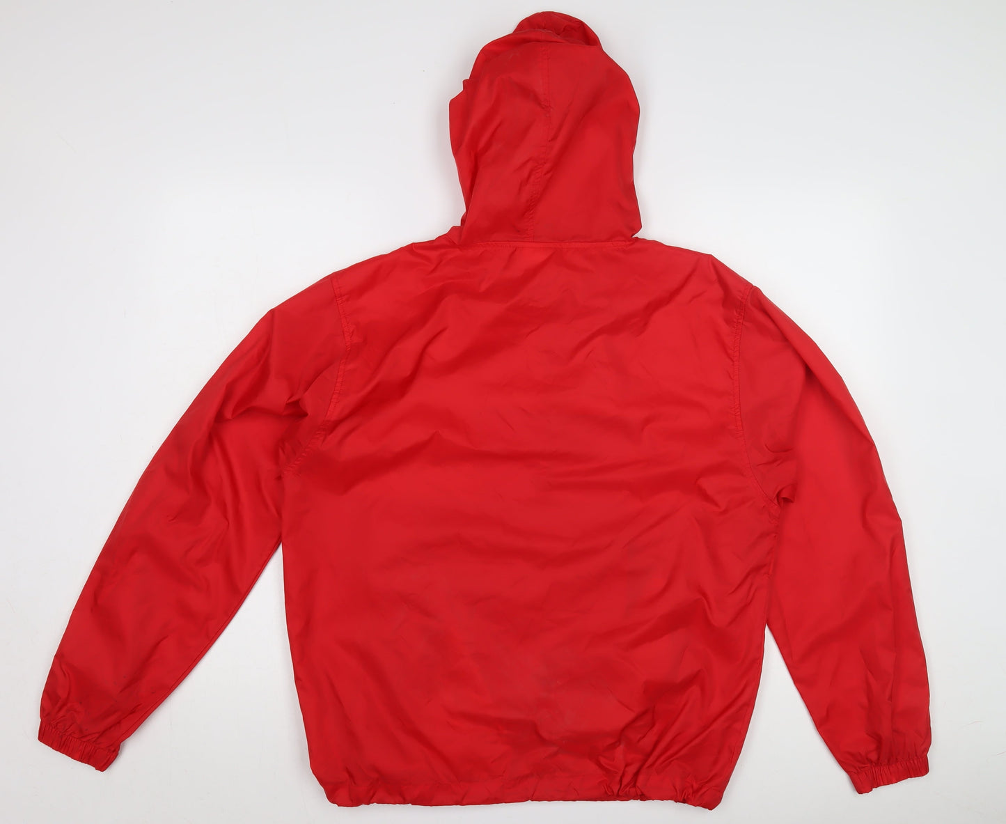 Champion Red Men's Anorak Jacket S - Hooded Sportswear