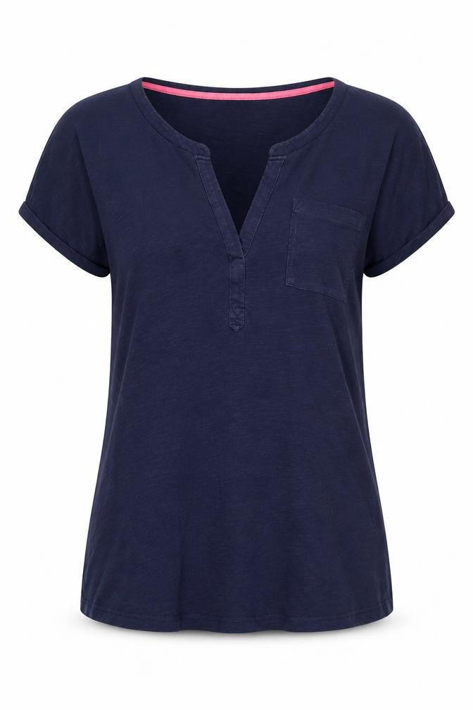 Womens UK Size XS Boden Blue Cotton T-Shirt