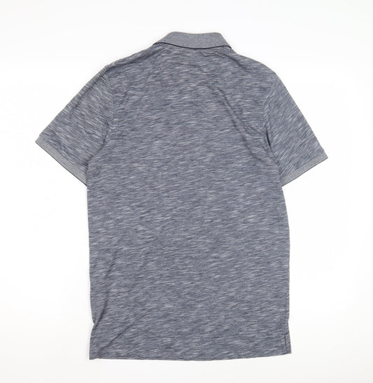 Jack & Jones Men's Grey Polo Shirt Size S