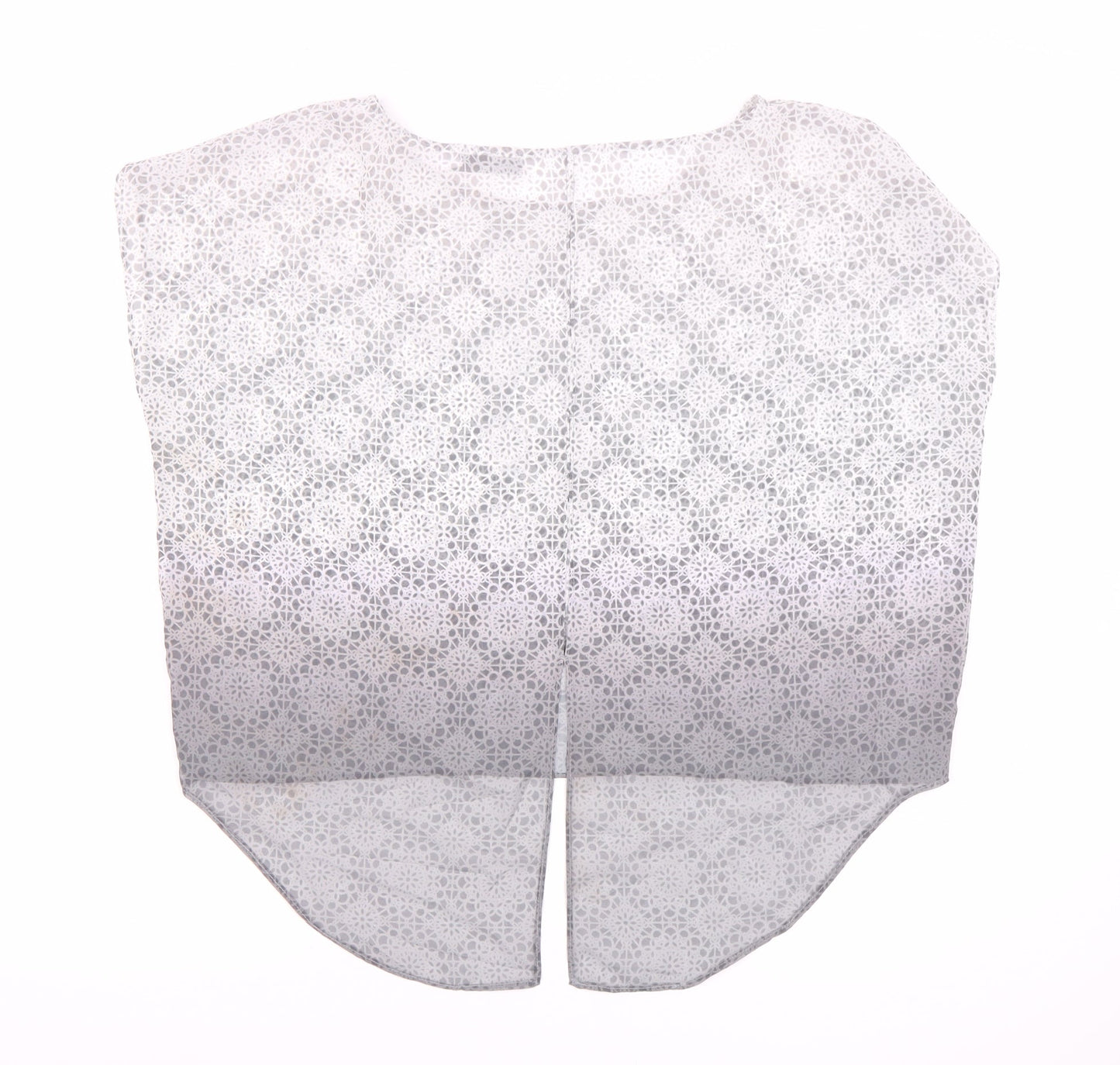 Mint Velvet Grey Floral Lace Women's Blouse Size 10
