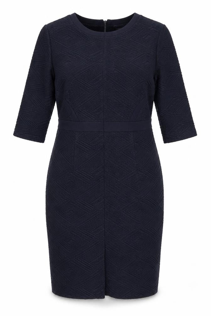 Gerry Weber Women's Blue 3/4 Sleeve Dress Size 14