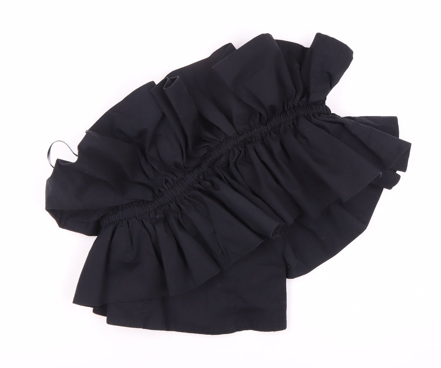Zara Black Sleeveless Off the Shoulder Top XS