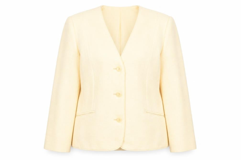 Easttex Women's Beige Blazer, Size 16, Workwear