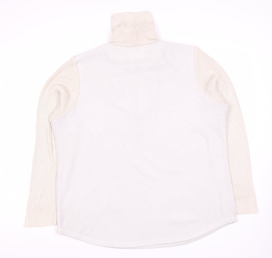 Maine New England Women's Ivory Sweatshirt Size 20
