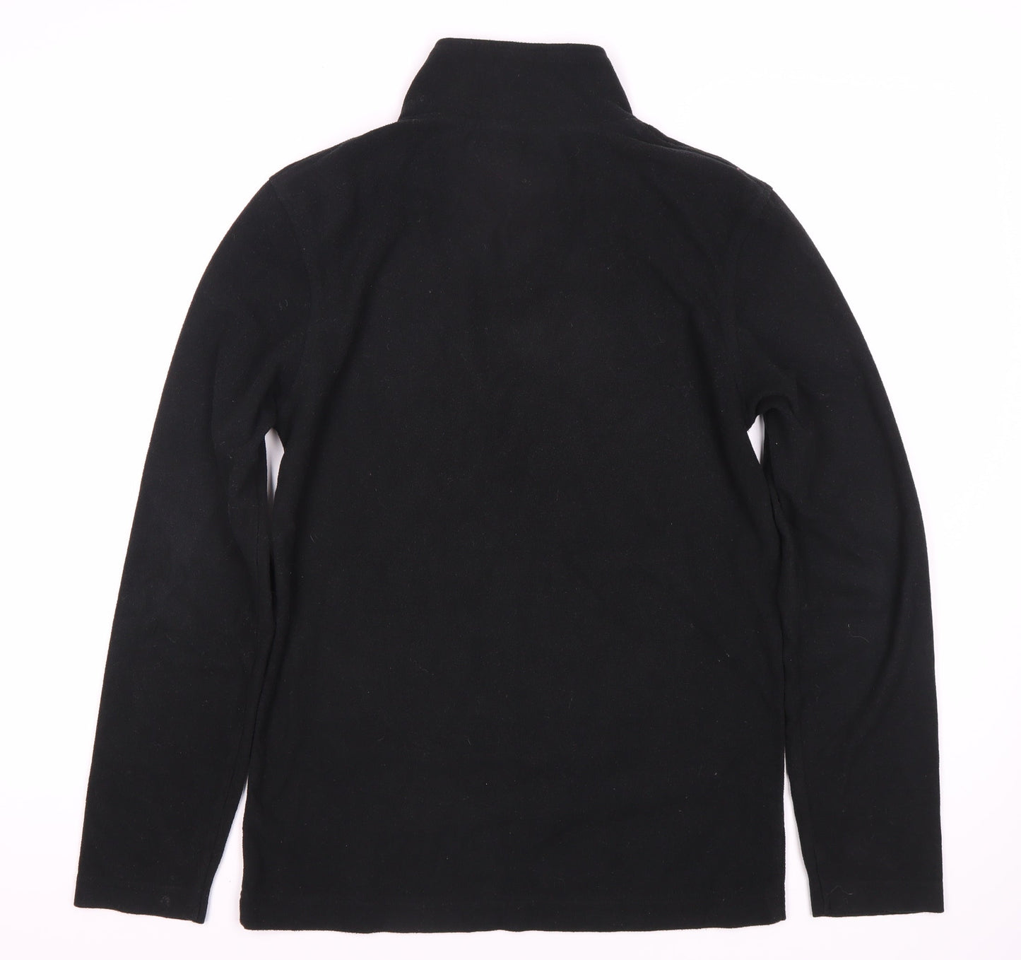 MCKENZIE Men's Black Fleece 1/4 Zip Sweatshirt - S