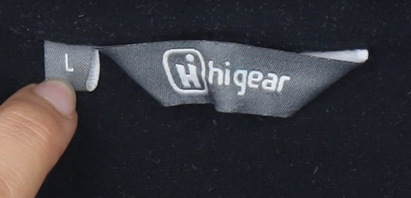 Hi Gear Unisex Black Fleece Jacket L - Casual & Warm