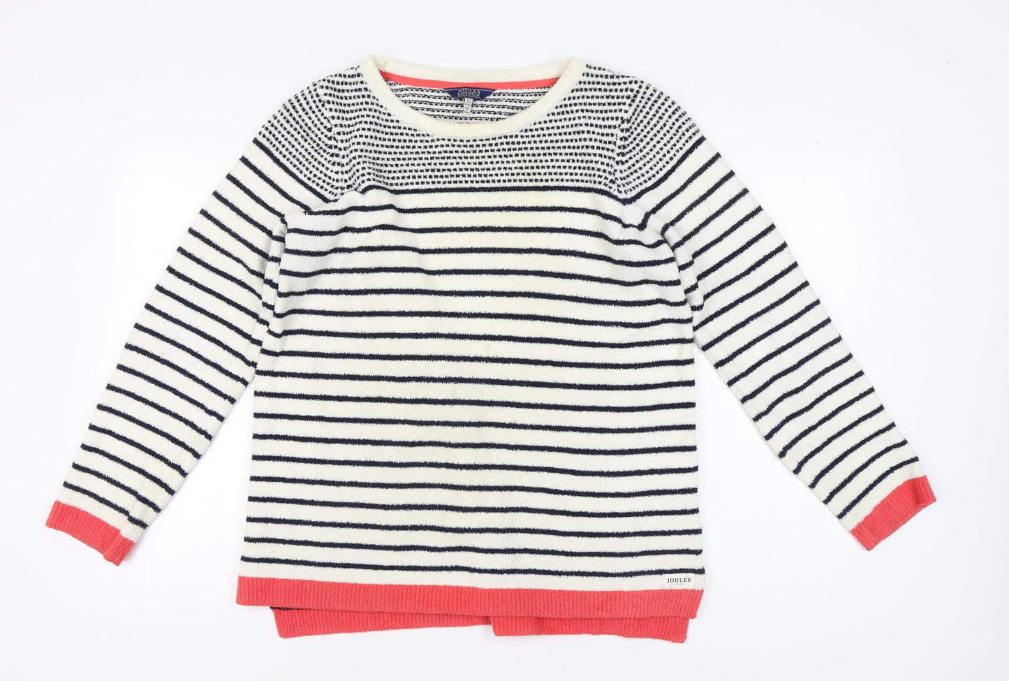 Joules Women's Multicoloured Stripe Jumper, Size 12