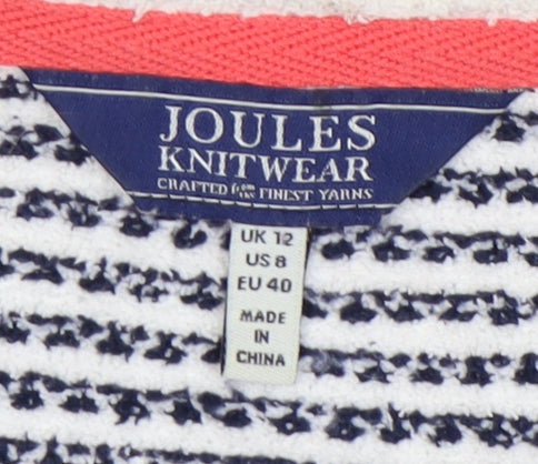 Joules Women's Multicoloured Stripe Jumper, Size 12