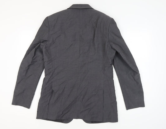 Jasper Conran Men's Grey Blazer 40 Long Jacket