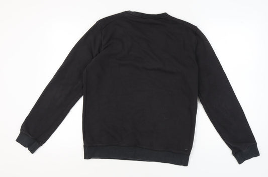Adidas Men’s Black M Pullover Sports Sweatshirt