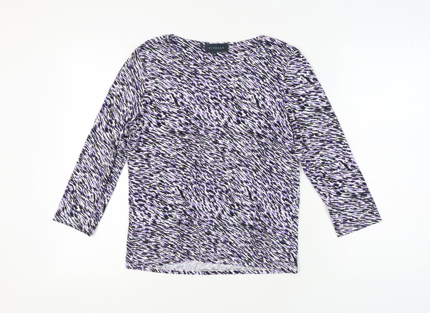 Viyella Women's Multicoloured Animal Print T-Shirt M
