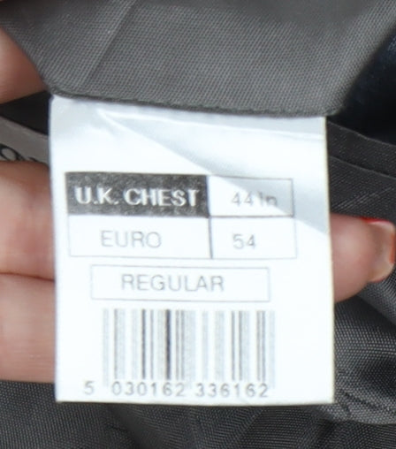 Debenhams Grey Men's Blazer, Size 44 Regular Fit