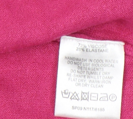Fenn Wright Manson Women's Pink Shrug, Size 16