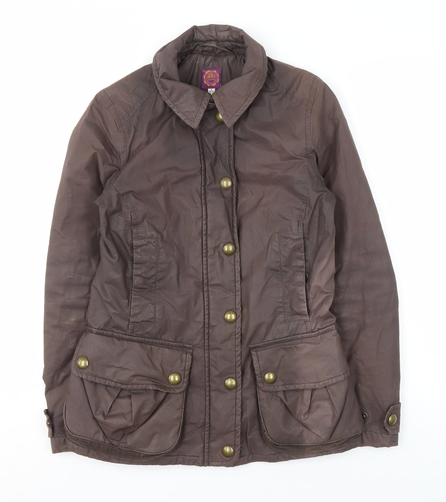 Joules Women's Brown Overcoat Jacket - XS