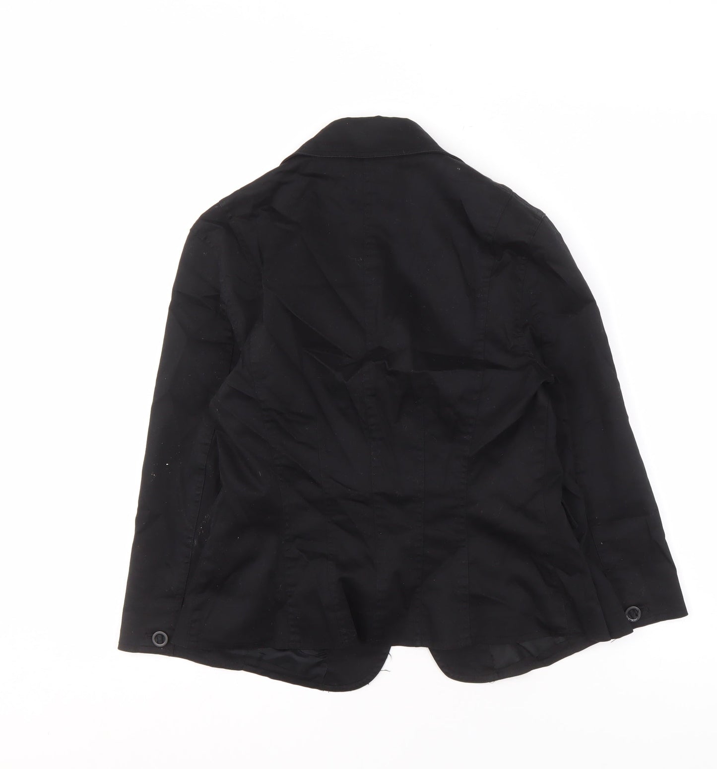 Wallis Black Women's Blazer Size 12 Classic Style