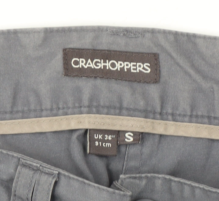 Craghoppers Men’s Grey Cargo Trousers Size S