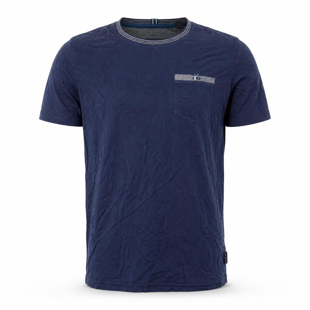 Mens UK Size S Ted Baker Blue  Cotton T-Shirt