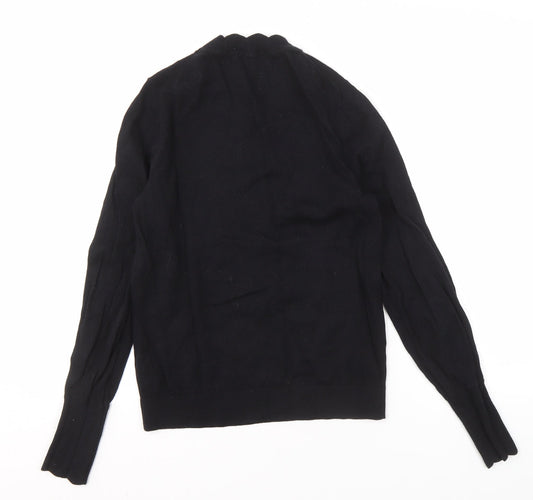 Boden Women's Black Cotton Wool Jumper - Small