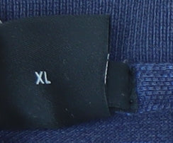 Hugo Boss Men's Blue XL Regular Fit Polo Shirt