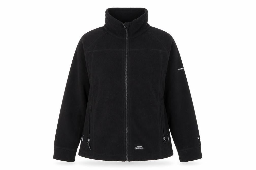 Trespass Women's Black Windbreaker Jacket, Size 12