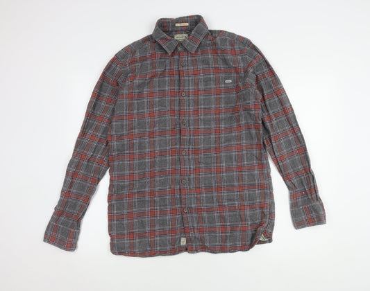 Jack & Jones Men's Multicoloured Medium Plaid Shirt