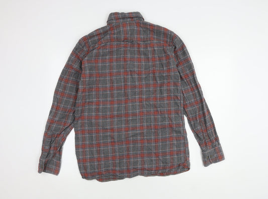 Jack & Jones Men's Multicoloured Medium Plaid Shirt