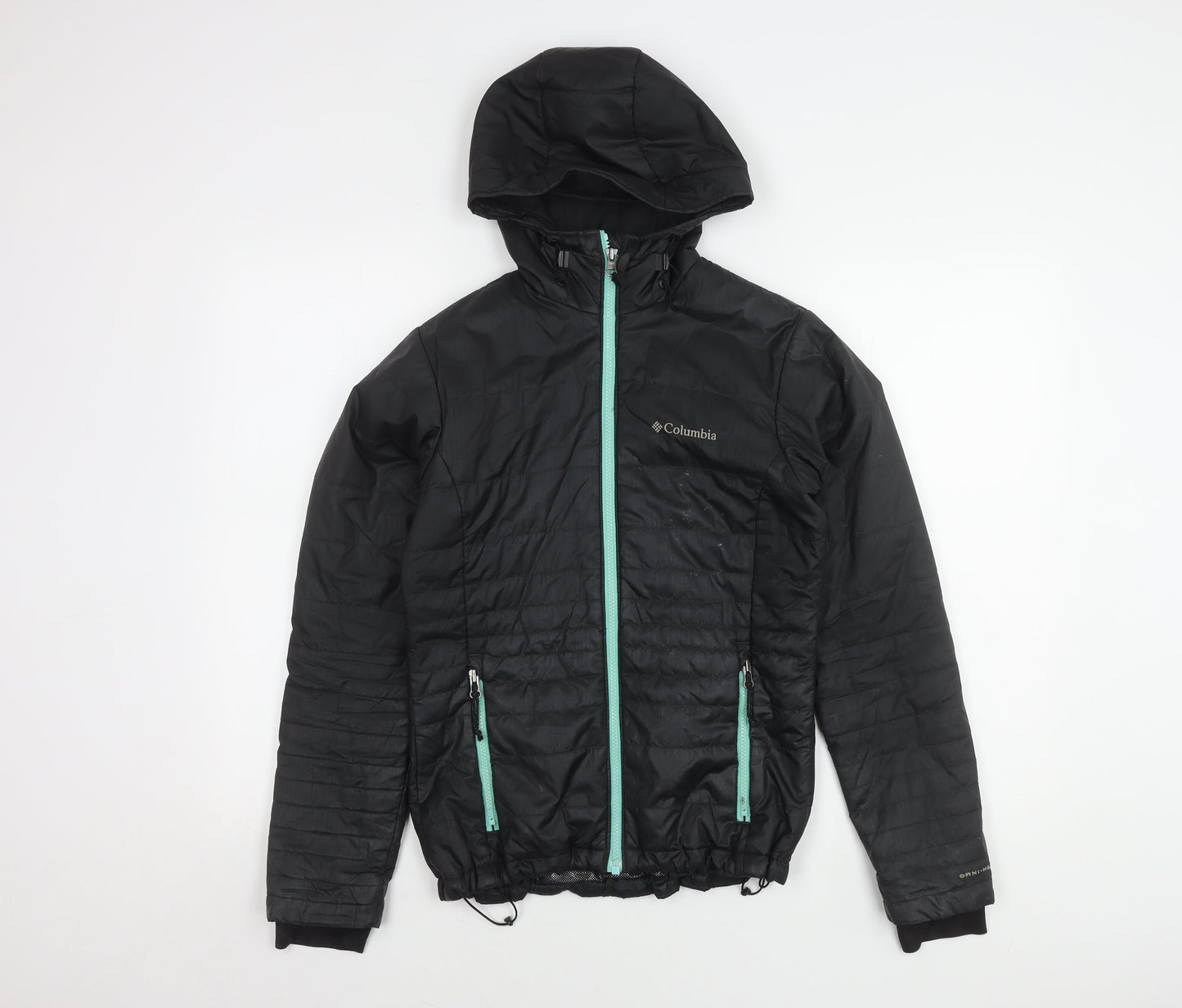 Columbia Women's Black Puffer Jacket XS Winter Hooded