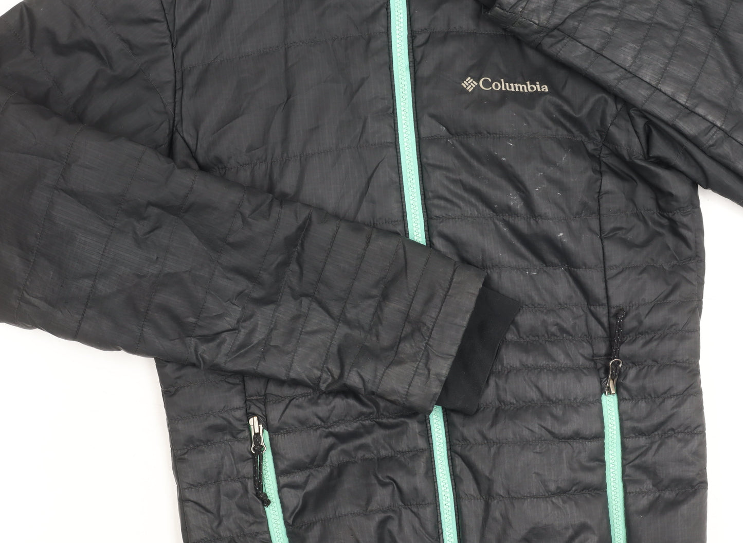 Columbia Women's Black Puffer Jacket XS Winter Hooded