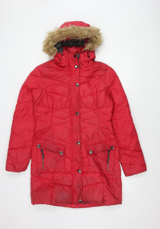 Tog Twenty Four Women's Red Puffer Jacket Size 10