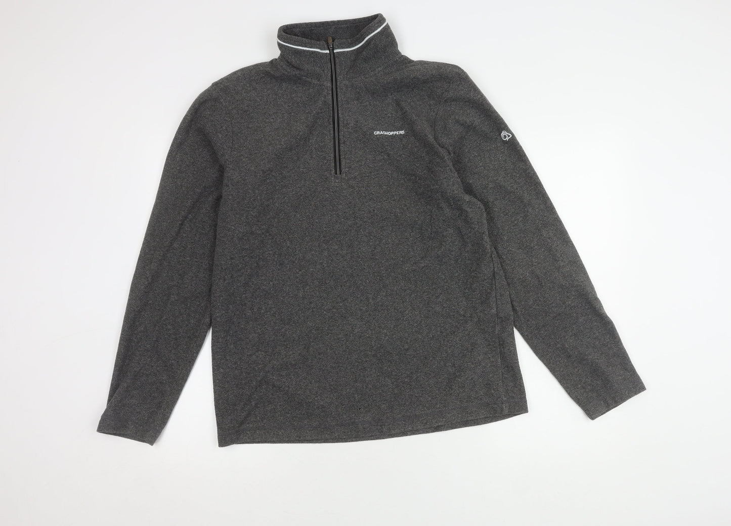 Craghoppers Men's Grey Pullover Fleece, M, Outdoor Casual