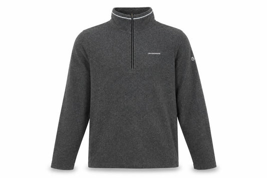 Mens UK M Regular Craghoppers Grey Henley Sweatshirt