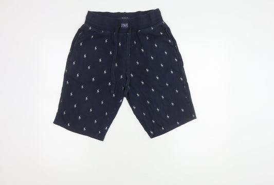 Ralph Lauren Men's Blue M Jersey Shorts Casual