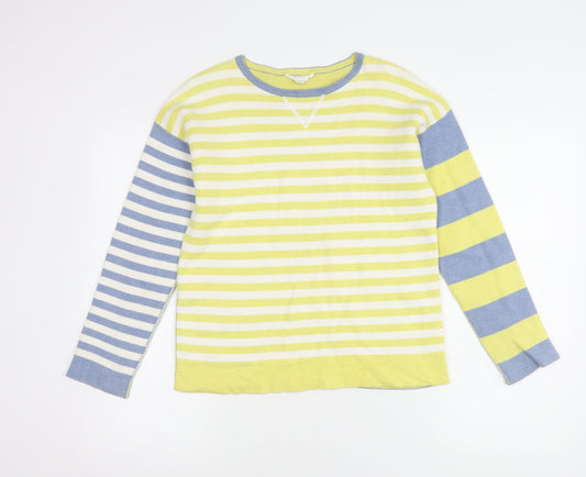 White Stuff Women's Multicoloured Striped Pullover