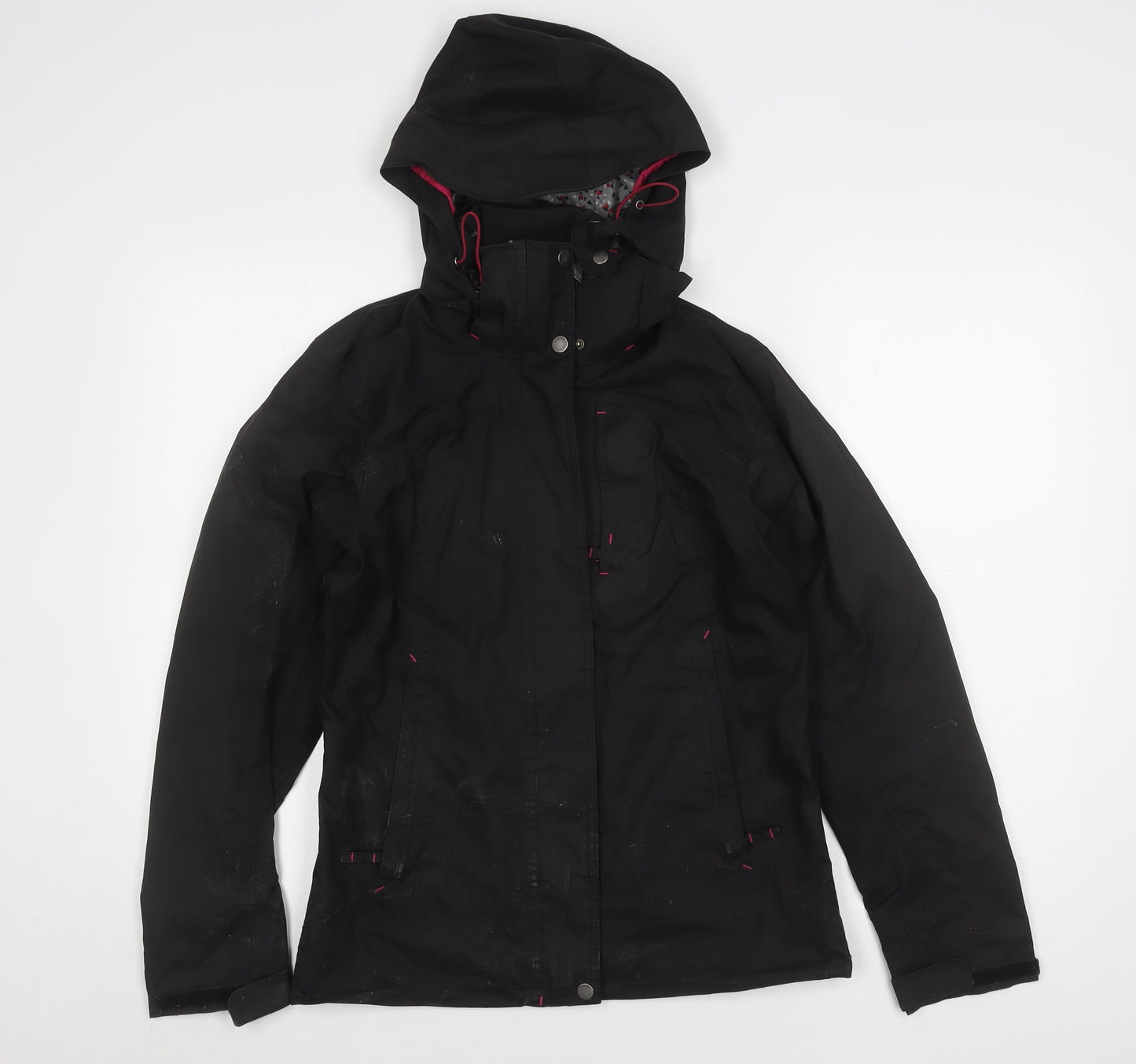 Decathlon Women's Black Parka Jacket S