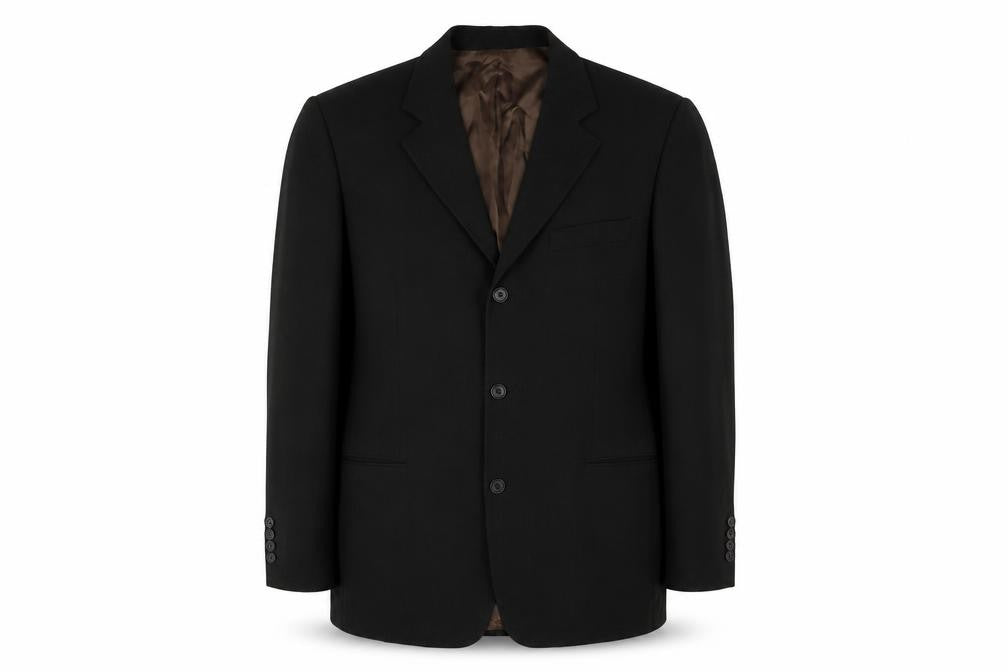 Mens 40 Chest Regular HUGO BOSS Brown Three-Button Blazer