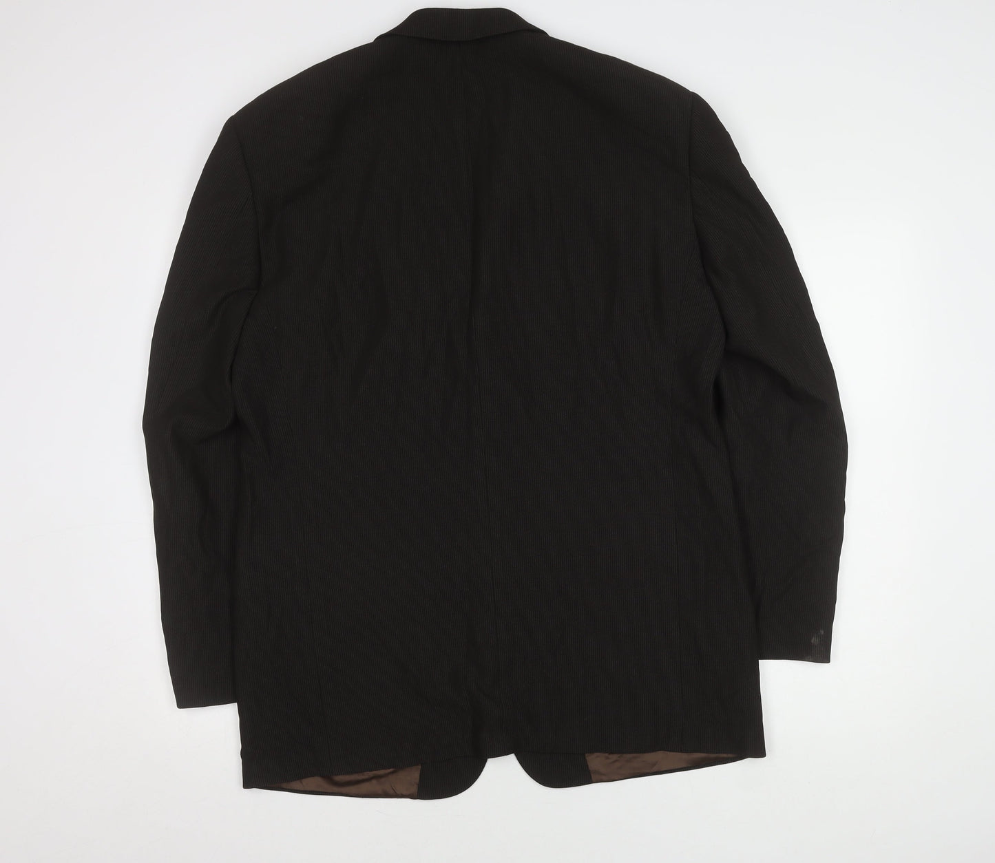 Hugo Boss Men's Brown Wool Blazer, 40, Classic Style