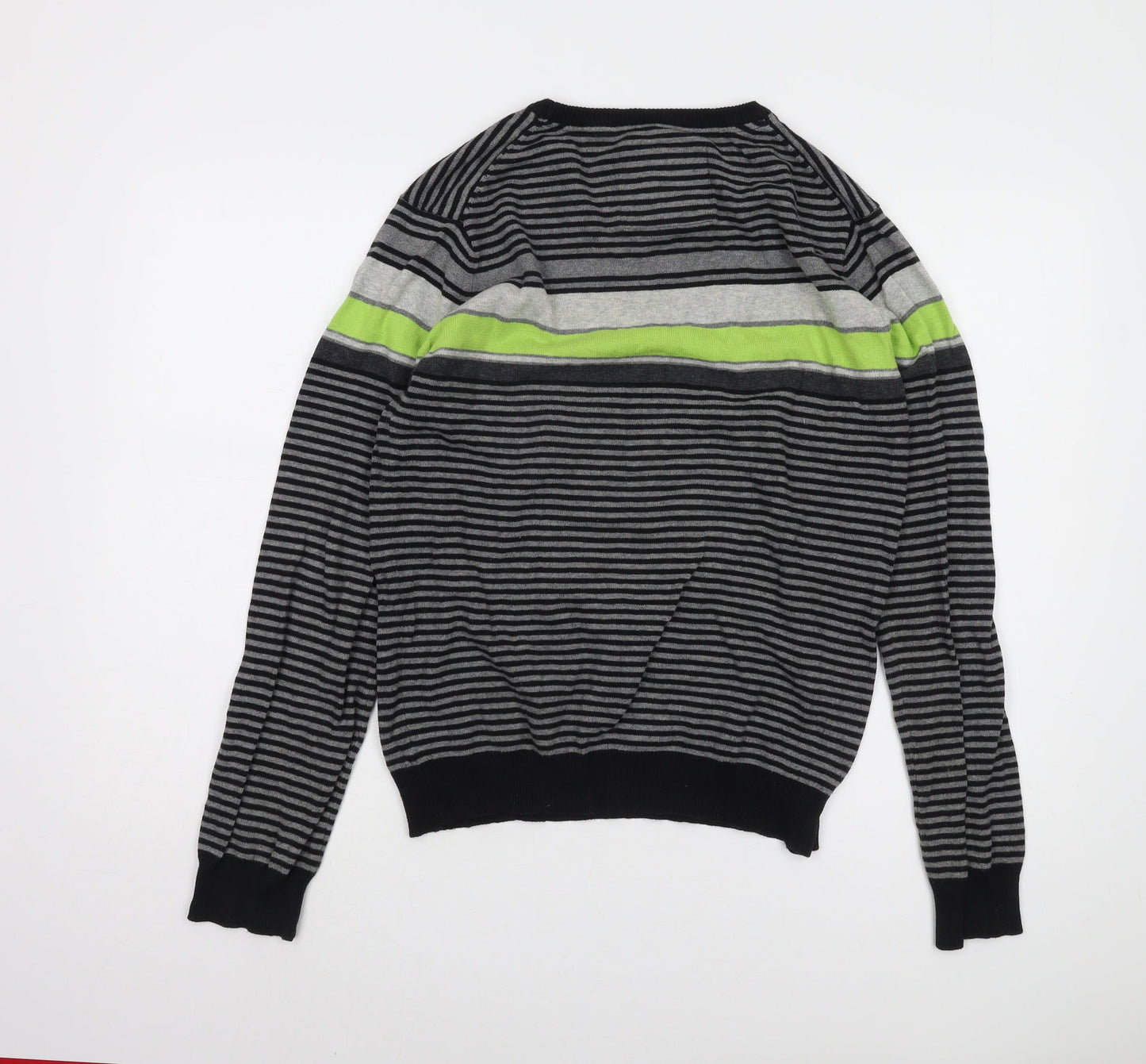 Aeropostale Men's Striped Pullover Jumper M